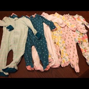Cat & Jack Footie Pajamas